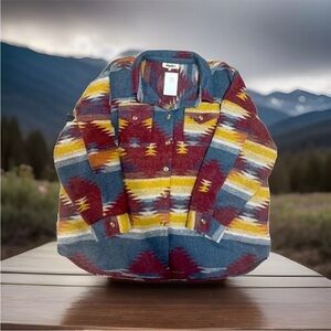 NWT Haptics  Aztec Jacket Size 3X The Oliver BW